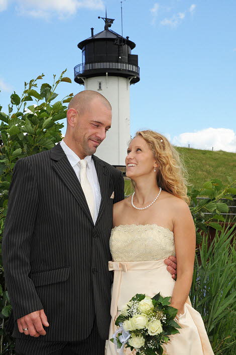 Hochzeit auf dem Leuchtturm Dicke Berta